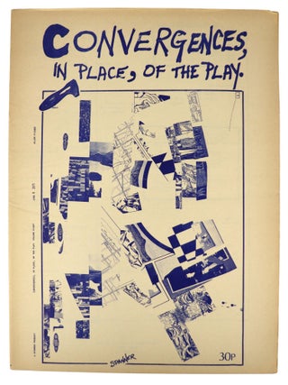 Item #39212 Convergences, In Place, Of the Play. Allen Fisher