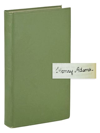 A Letter To American Teachers of History [Signed. Henry Adams.