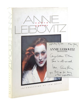 Annie Leibovitz: Photographs [Signed and Inscribed with Feet Prints