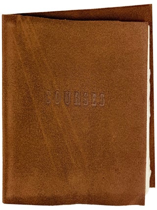 Item #40823 Courses: No Credit No Blame No Balm. Lew Welch