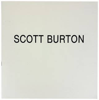 Item #41421 Scott Burton: Sculpture Not Previously Exhibited. Scott Burton, Max Protetch,...