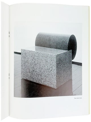Scott Burton: Sculpture Not Previously Exhibited
