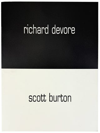 Item #41422 Scott Burton / Richard DeVore: Touching Sculpture. Scott Burton, Richard DeVore,...