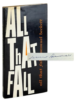 All That Fall [Signed. Samuel Beckett.