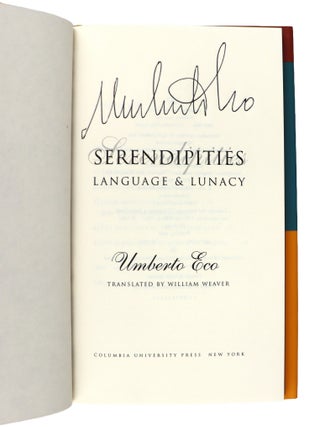 Serendipities: Language and Lunacy [Signed]