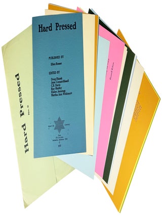 Item #44499 Hard Pressed No. 2. Ellen Rosser, Doug Blazek, Gary Snyder Marge Piercy, publisher,...