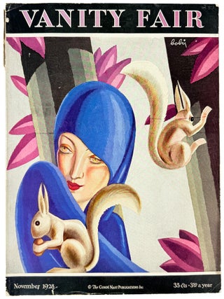 Item #45158 Vanity Fair, November, 1928. Covarrubias, Conde Nast Publications