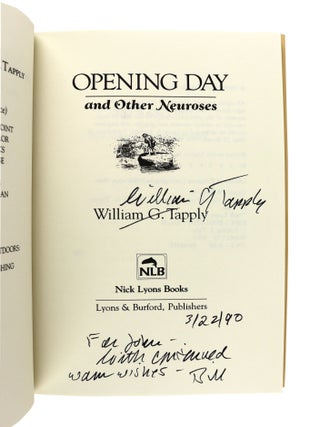 Opening Day and Other Neuroses [Inscribed and Signed]