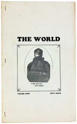 Item #45272 The World: A New York City Literary Magazine #4 6/67. Anne Waldman, Joe Brainard Ted...