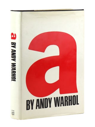 Item #45878 a: a novel. Andy Warhol