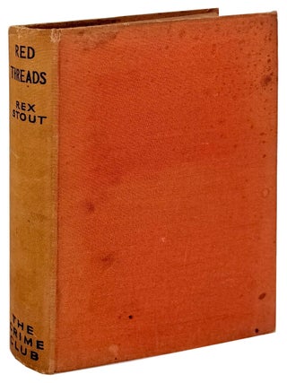 Item #45950 Red Threads. Rex Stout