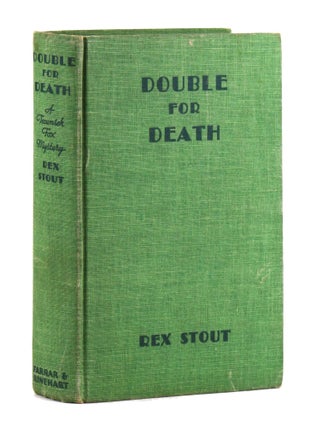 Item #46001 Double For Death: A Tecumseh Fox Mystery. Rex Stout