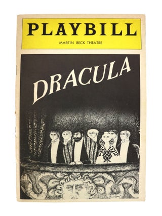 Item #46018 Dracula Playbill. Hamilton Deane, John L. Balderston, Edward Gorey, Bram Stoker,...
