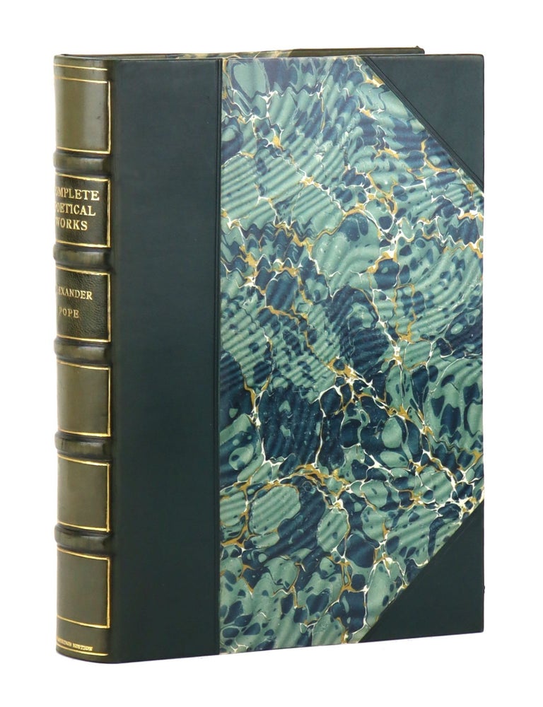 Item #46030 The Complete Poetical Works of Alexander Pope. Alexander Pope, Bliss Perry, ed.