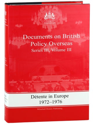 Item #46465 Documents on British Policy Overseas: Series III, Volume III [wrapper subtitle:...