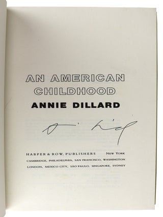 An American Childhood [Signed]