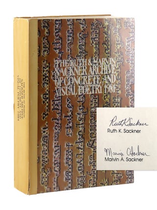 Item #46519 Ruth and Marvin Sackner Archive of Concrete and Visual Poetry [Limited Edition,...