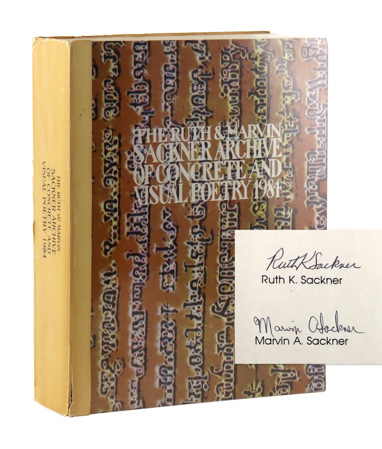 Signerad Rutho Ruth and Marvin Sackner Archive of Concrete and Visual Poetry Limited ...