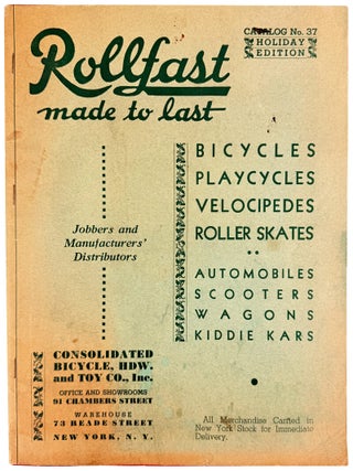 Item #46715 Rollfast Distributors Catalog no. 37 (Holiday Edition). Hardware Consolidated...