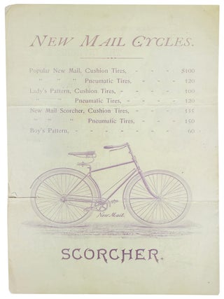 Price List for 1893. Bicycle Lamps Latest Patterns
