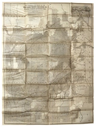 Sectional Map Showing the Lands of the Northern Pacific Railroad Co. in Eastern Washington and Northern Idaho with Condensed Information Relating to the Pacific Northwest