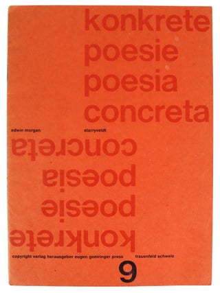 Item #46805 Starryveldt. Edwin Morgan