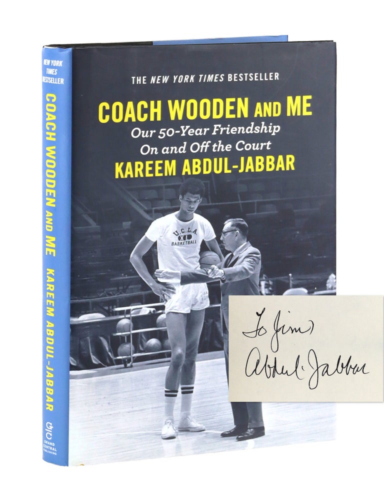 Item #46859 Coach Wooden and Me: Our 50-Year Friendship On and Off the Court [Signed]. Kareem Adbud-Jabbar.