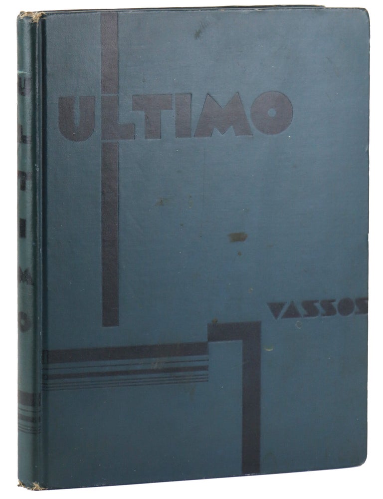 Item #46960 Ultimo: An Imaginative Narration of Life Under the Earth. Ruth Vassos, John Vassos.