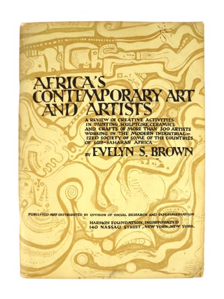 Item #46964 Africa's Contemporary Art and Artists: A Review of Creative Activities in Painting,...