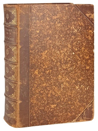 Item #46967 Theatre Complet de Voltaire. Voltaire, Edouard Fournier, M. Geffroy, intro