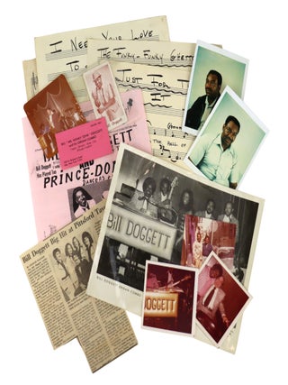 Item #47292 Archive of Photographs, Handwritten Sheet Music, and Ephemera Belonging to Jazz and...