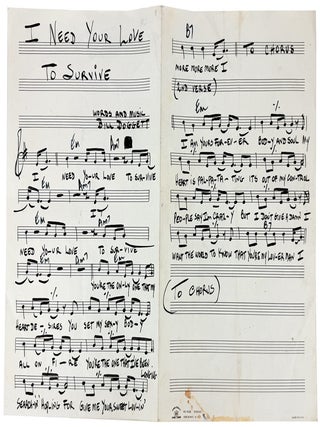 Archive of Photographs, Handwritten Sheet Music, and Ephemera Belonging to Jazz and R&B Organist