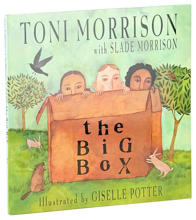 The Big Box Signed by Toni Morrison | Toni Morrison, Slade Morrison ...