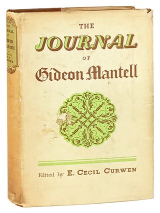 Item #47321 The Journal of Gideon Mantell, Surgeon and Geologist Covering the Years 1818-1852....