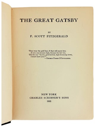 The Great Gatsby
