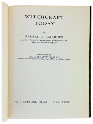Witchcraft Today