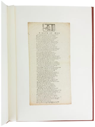 Bound Collection of Twenty-Three Irish Street Ballad Broadsides