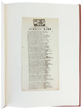 Bound Collection of Twenty-Three Irish Street Ballad Broadsides