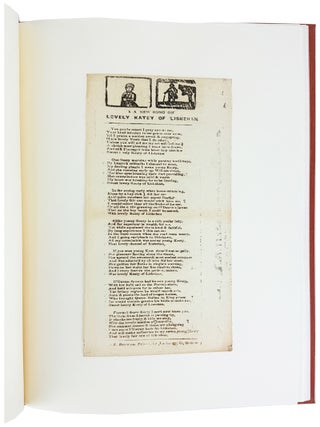 Bound Collection of Twenty-Three Irish Street Ballad Broadsides