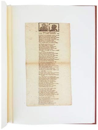 Bound Collection of Twenty-Three Irish Street Ballad Broadsides