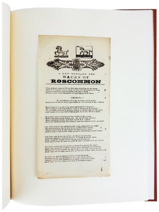 Bound Collection of Twenty-Three Irish Street Ballad Broadsides
