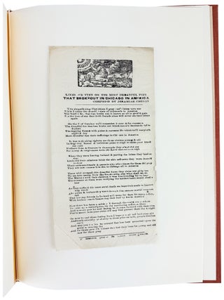 Bound Collection of Twenty-Three Irish Street Ballad Broadsides