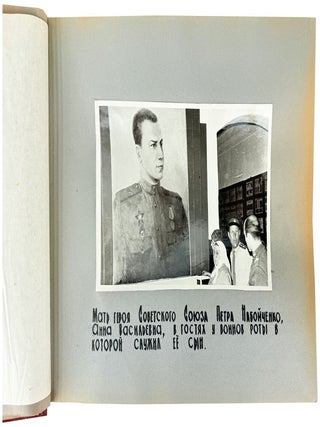 Item #47583 Commemorative Photo Album of the 50th Anniversary of the Russian Revolution....