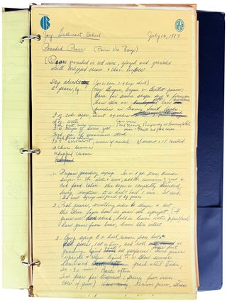 Archive of Materials Relating to the Bouquet Garni School of Cookery and La Chef Gourmet Catering company