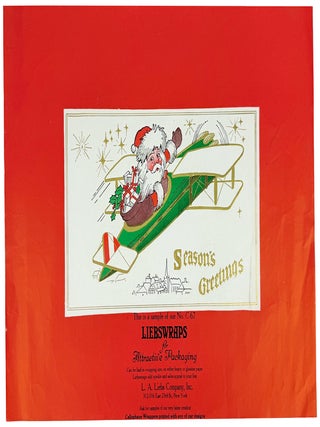 Item #47654 Collection of Seventeen "Liebswraps" Candy Box Wrapper Samples. L A. Liebs Company