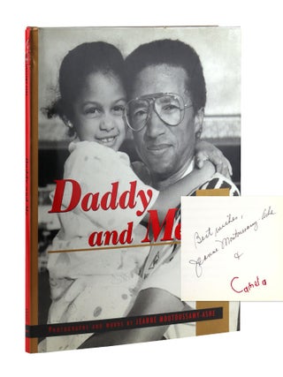 Item #47710 Daddy and Me: A Photo Story of Arthur Ashe and His Daughter, Camera [Inscribed and...