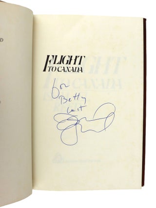 Flight to Canada [Signed]