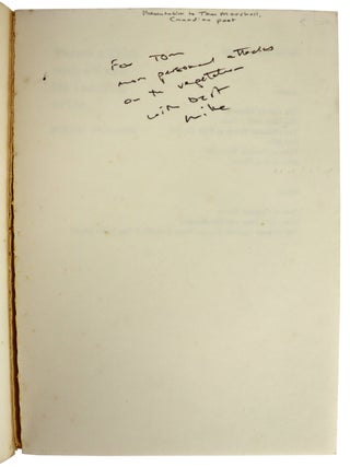 There's a Trick with a Knife I'm Learning to Do: Poems, 1963-1978 [Inscribed and Signed]