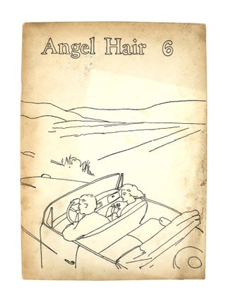 Item #47878 Angel Hair 6, Spring, 1969. Lewis Warsh, Anne Waldman, Frank O'Hara Clark Coolidge,...