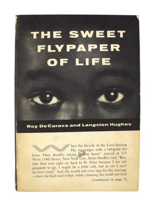 Item #47940 The Sweet Flypaper of Life. Roy DeCarava, Langston Hughes, photography, text
